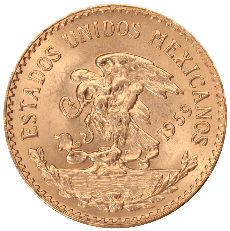 Mexican 20 Peso Front