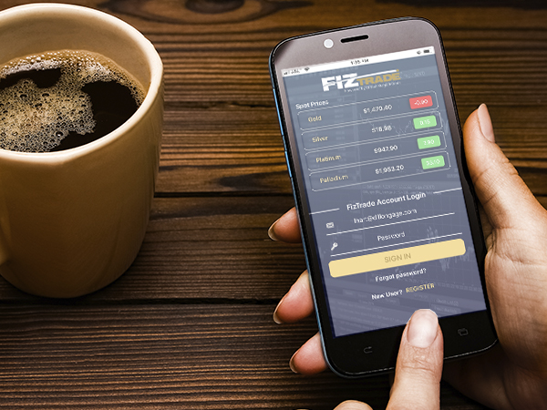 FizTrade Mobile Precious Metals Trading