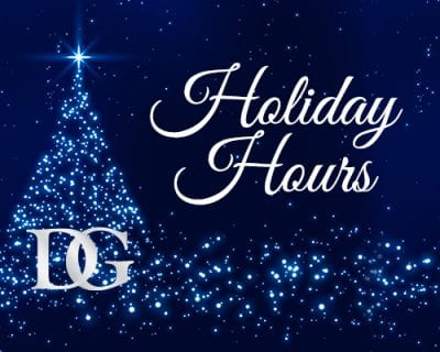 Holiday Hours